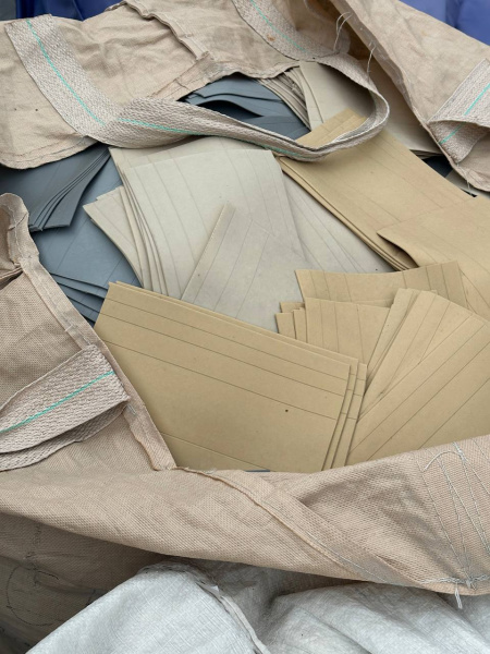 Отходы из пластифицированного ПВХ