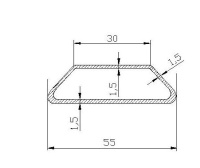 Труба трапеция